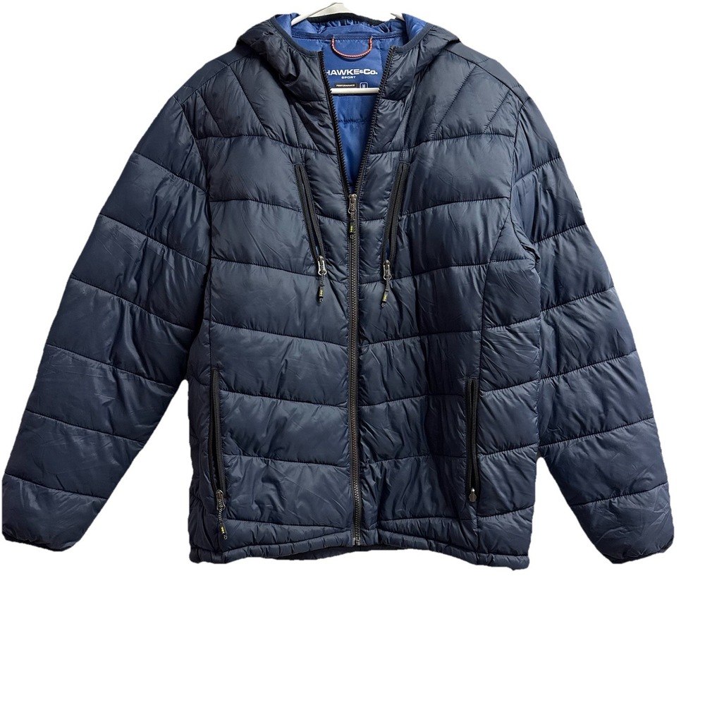 Hawke & Co Dark Blue Men's Quilted Jacket‎ Sz M